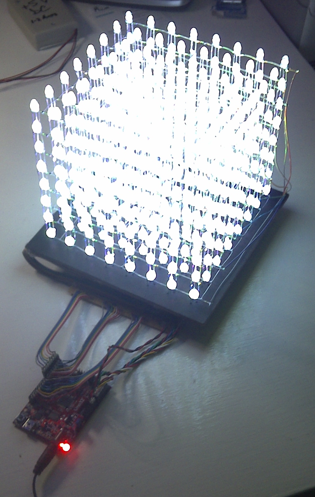 RED, GREEN & BLUE parts of all the LEDs on
